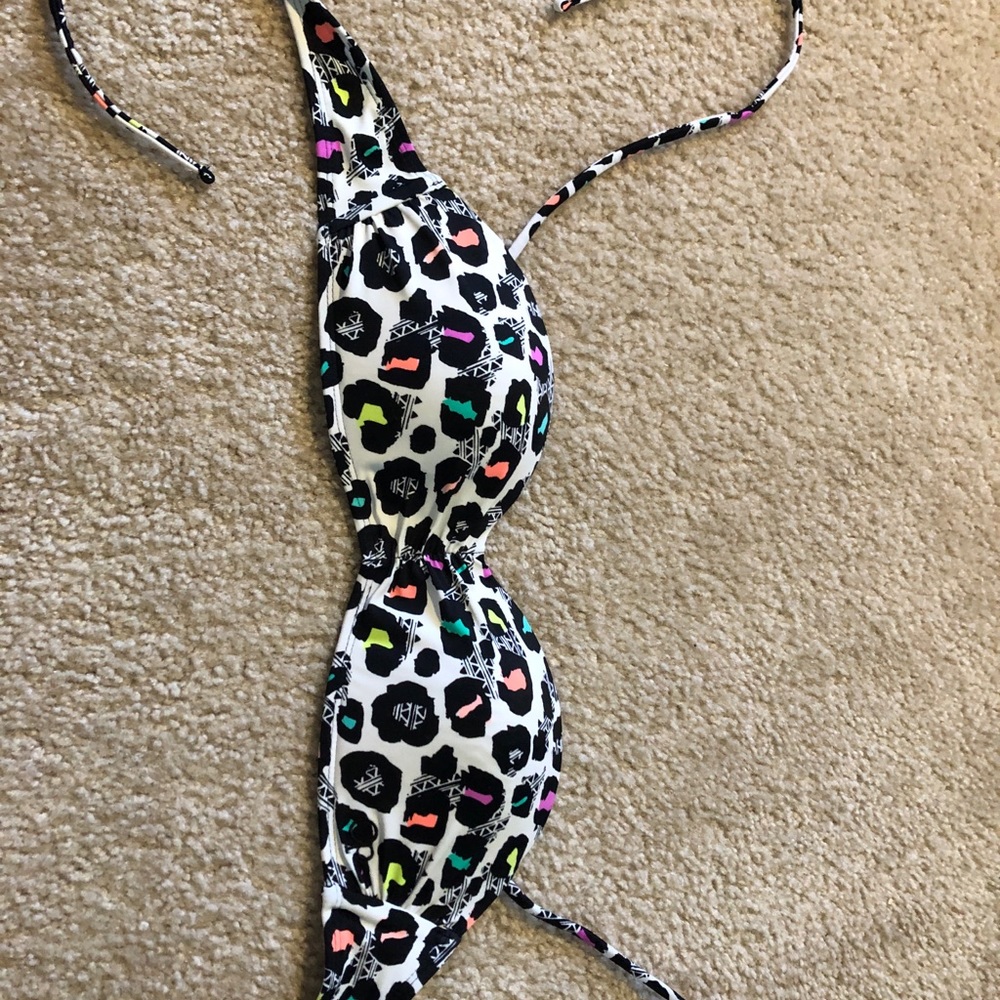 Cheetah print bathing suit